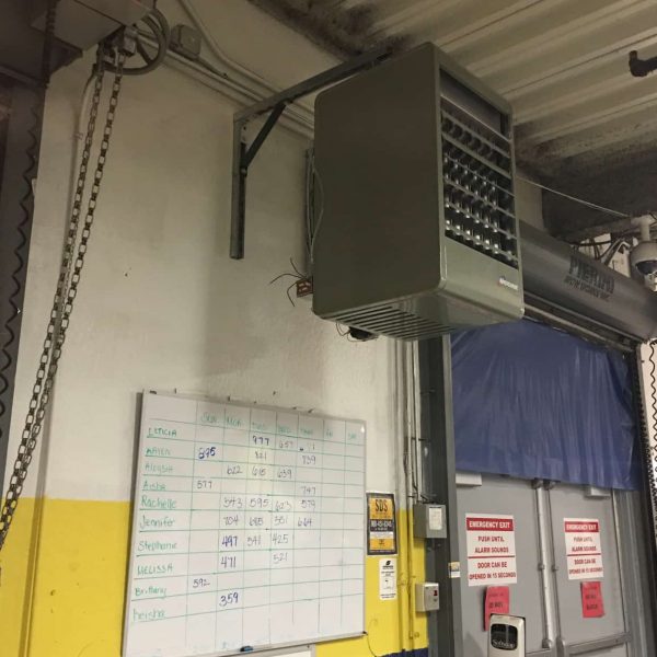Install Commercial Heater
