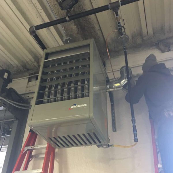 Unit Heater Installation